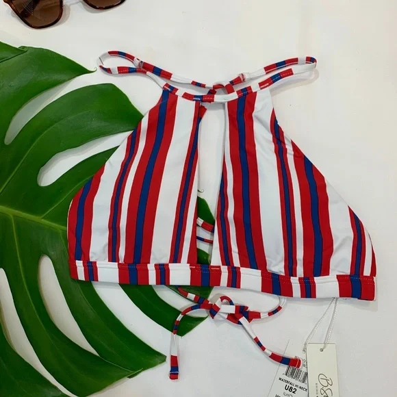 NWT B. Swim Halter Bikini Top + Bottom 4th of July - Picture 4 of 8
